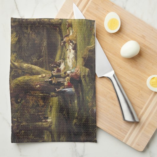 Thomas Cole de PIC-NIC Theedoek (Quarter Fold)