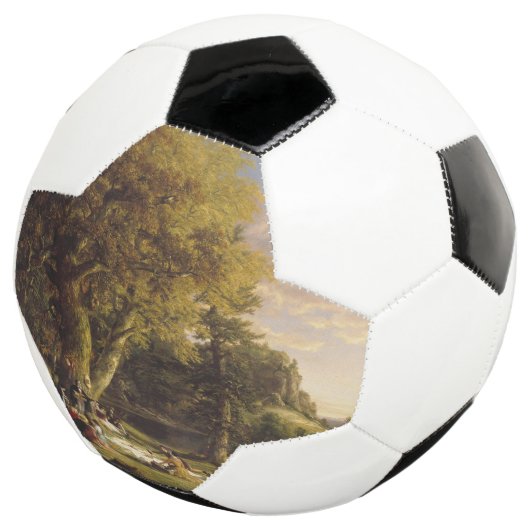 Thomas Cole de PIC-NIC Voetbal (Drie kwart)