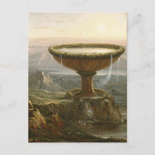 Thomas Cole De Titan's Beker Briefkaart (Voorkant)