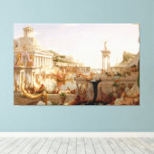Thomas Cole - De voleinding, het verloop van de Canvas Afdruk (Insitu (Houten vloer))