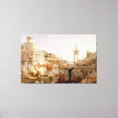 Thomas Cole - De voleinding, het verloop van de Canvas Afdruk (Voorkant)