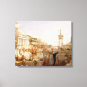 Thomas Cole - De voleinding, het verloop van de Canvas Afdruk (Voorkant)