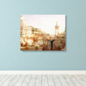 Thomas Cole - De voleinding, het verloop van de Canvas Afdruk (Insitu (Houten vloer))