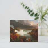 Thomas Cole Distant Uitzicht van Niagara-Herfsten Briefkaart (Staand voorkant)