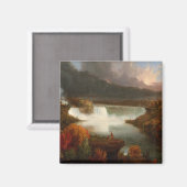  Thomas Cole Distant Uitzicht van Niagara-Herfsten Magneet (Voorkant / Achterkant)