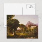 Thomas Cole - Dream of Arcadia Briefkaart (Voorkant / Achterkant)