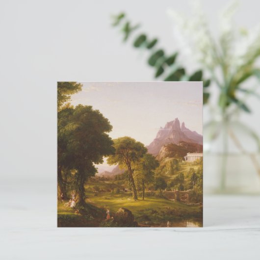 Thomas Cole Dream van Arcadia (Staand voorkant)
