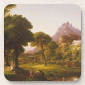 Thomas Cole Dream van Arcadia Bier Onderzetter (Voorkant)