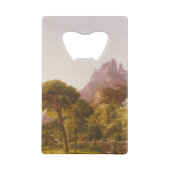 Thomas Cole Dream van Arcadia Creditkaart Flessenopener (Achterkant)