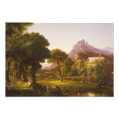Thomas Cole Dream van Arcadia Foto Afdruk (Voorkant)
