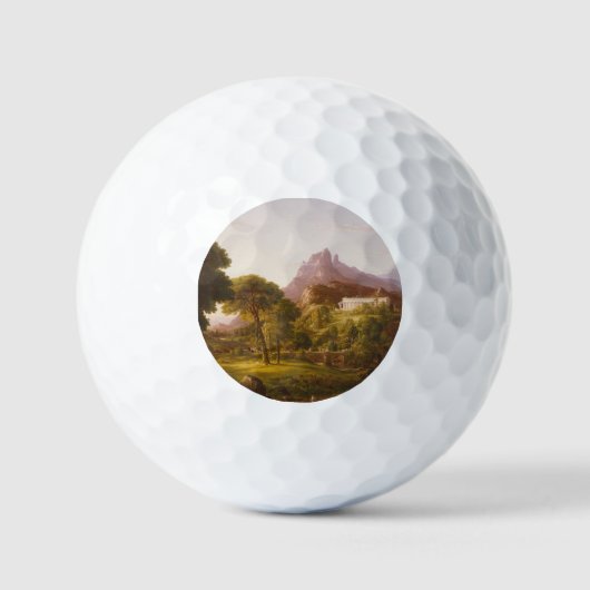 Thomas Cole Dream van Arcadia Golfballen (Voorkant)