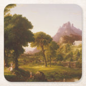 Thomas Cole Dream van Arcadia Kartonnen Onderzetters (Voorkant)