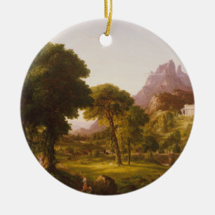 Thomas Cole Dream van Arcadia Keramisch Ornament
