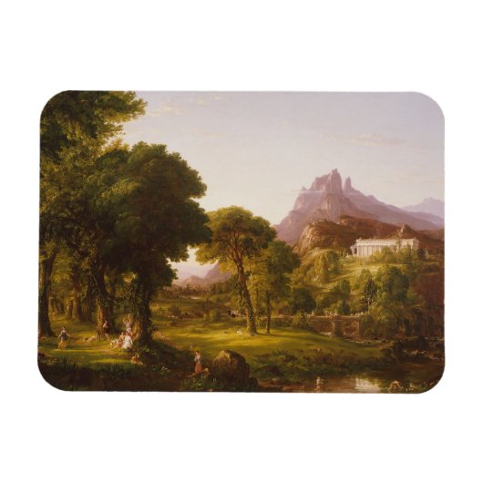 Thomas Cole Dream van Arcadia Magneet (Horizontaal)