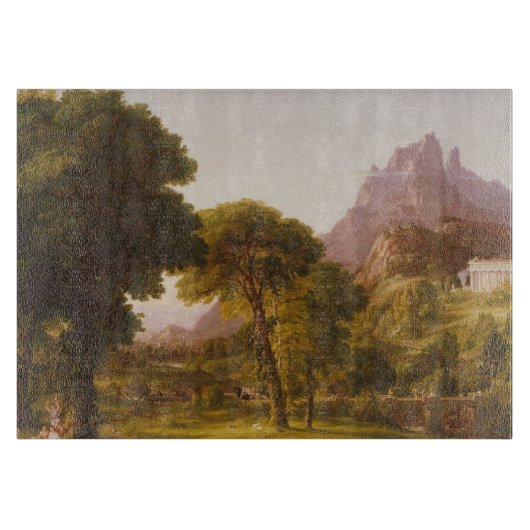 Thomas Cole Dream van Arcadia Snijplank (Voorkant)