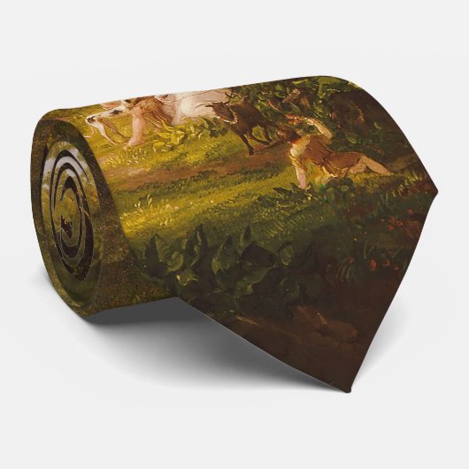 Thomas Cole Dream van Arcadia Stropdas (Opgerold)