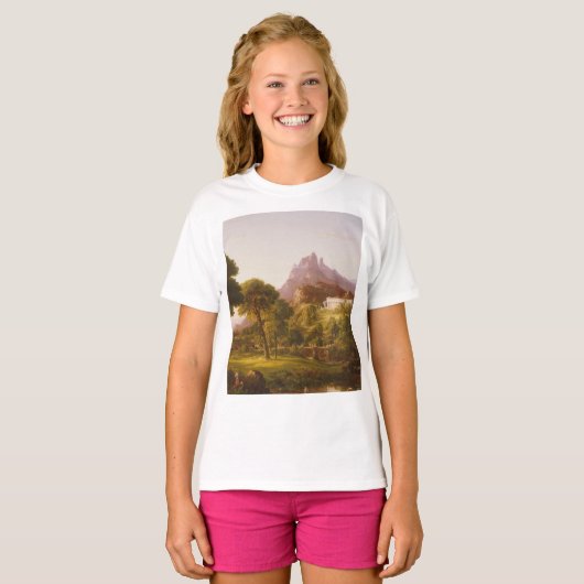 Thomas Cole Dream van Arcadia T-shirt (Voorkant volledig)