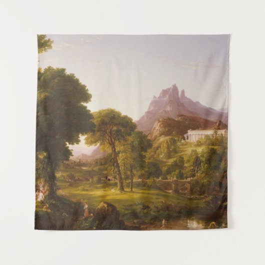 Thomas Cole Dream van Arcadia Wandkleed (Voorkant)
