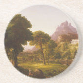 Thomas Cole Dream van Arcadia Zandsteen Onderzetter (Voorkant)