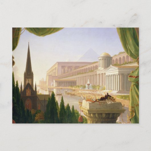Thomas Cole - Dream van architect Briefkaart (Voorkant)