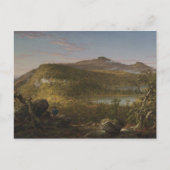 Thomas Cole - Een Uitzicht van de twee meren en be Briefkaart (Voorkant)