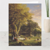 Thomas Cole Het Picknick Kaart (Voorkant)