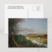 Thomas Cole is het Briefkaart van Oxbow (Voorkant / Achterkant)