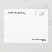 Thomas Cole is het Briefkaart van Oxbow (Achterkant)