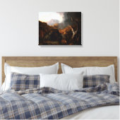  Thomas Cole Landscape met dode boom Canvas Afdruk (Insitu (Slaapkamer))