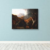  Thomas Cole Landscape met dode boom Canvas Afdruk (Insitu (Houten vloer))