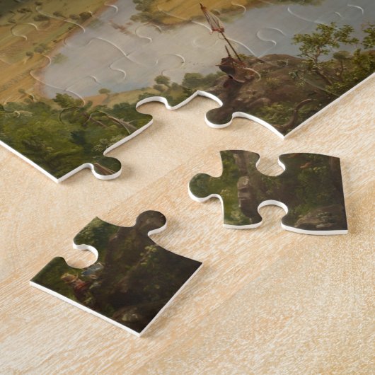 Thomas Cole landschap Legpuzzel (Zijkant)