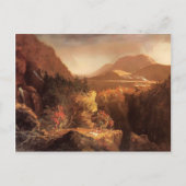 Thomas Cole - Landschap met figuren Briefkaart (Voorkant)