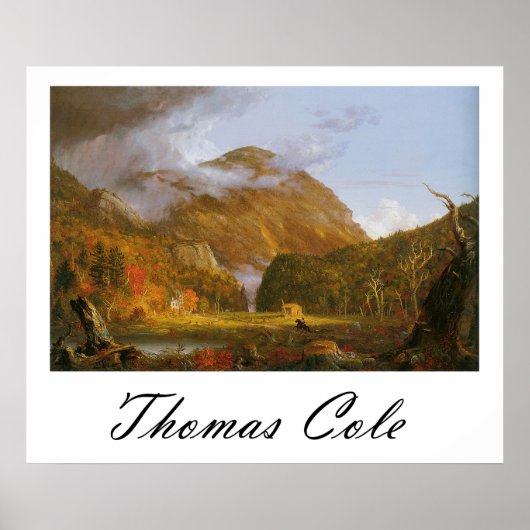 Thomas Cole Notch van de Witte Bergen Poster (Voorkant)