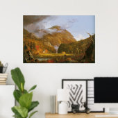 Thomas Cole Notch van de Witte Bergen Poster (Thuiskantoor)