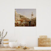 Thomas Cole Perfection The Course of the Empire Poster (Keuken)