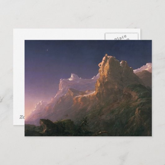 Thomas Cole - Prometheus Bound Briefkaart (Voorkant / Achterkant)