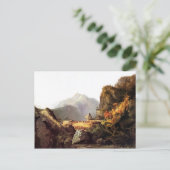 Thomas Cole-Scene van 'The Last of the Mohicans' Briefkaart (Staand voorkant)