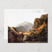 Thomas Cole-Scene van 'The Last of the Mohicans' Briefkaart (Voorkant / Achterkant)