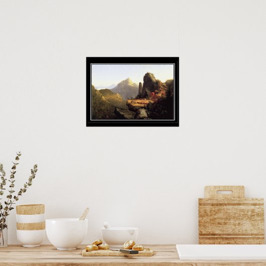 Thomas Cole Schilderij Poster (Keuken)