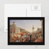 Thomas Cole The Course of Empire Consummation Briefkaart (Voorkant / Achterkant)