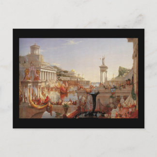Thomas Cole The Course of Empire Consummation Briefkaart