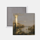 Thomas Cole The Course of Empire Desolation Magneet (Voorkant / Achterkant)