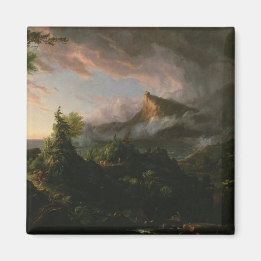 Thomas Cole The Course of Empire The Savage Magneet (Voorkant)