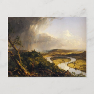 Thomas Cole - The Oxbow , de Connecticut River Briefkaart