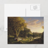 Thomas Cole - The Pic-Nic Briefkaart (Voorkant / Achterkant)