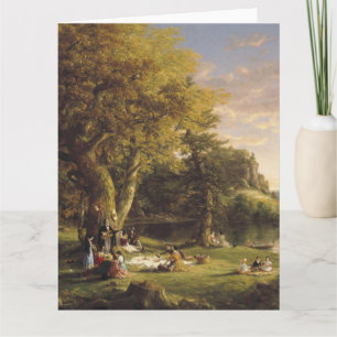 Thomas Cole The Pic-Nic Kaart