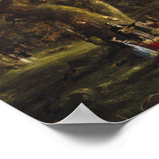 Thomas Cole - The Pic-Nic Poster (Hoek)