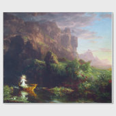 Thomas Cole The Voyage of Life Childhood Cadeaupapier (Vlak)