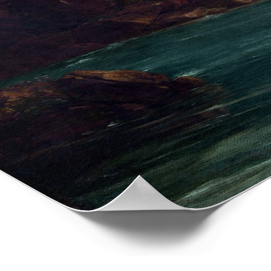 Thomas Cole The Voyage of Life Manhood Poster (Hoek)