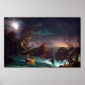 Thomas Cole The Voyage of Life Manhood Poster (Voorkant)